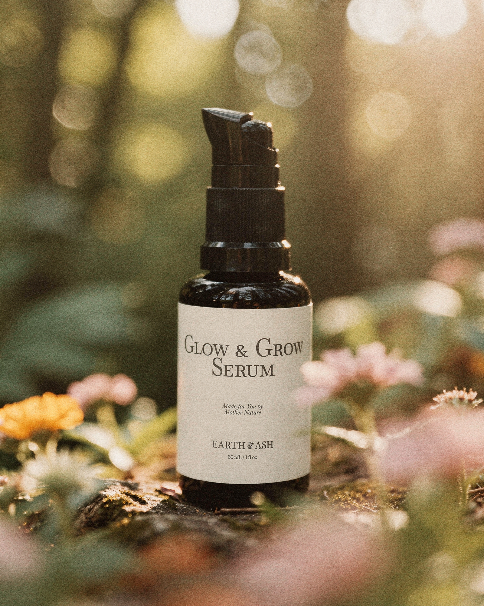 Glow & Grow Serum — Natural Nail & Lash Serum | Earth & Ash