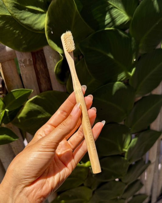 Bamboo Toothbrush with Boar's Hair Bristles